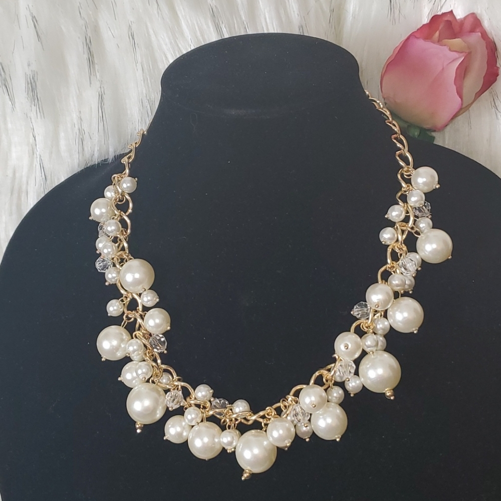 Faux Pearl Necklace